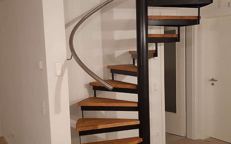 Treppen und Treppengeländer | Metallbau Gruber